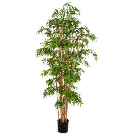 Kunstplant Bamboo Japans Deluxe 140 cm